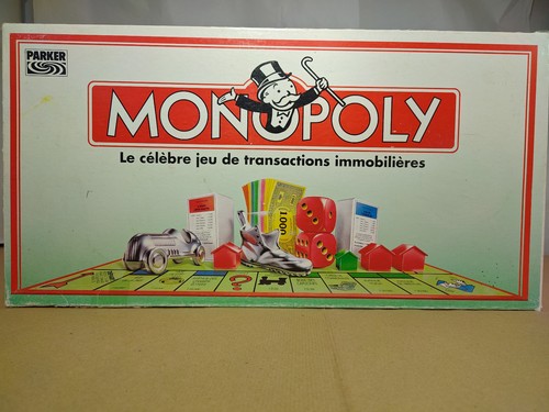 Monopoly vintage 1992 parker - vintage,