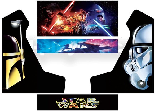 Stickers bartop star wars - bartop,
