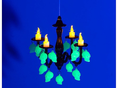 Lustre avec bougies led et - à,