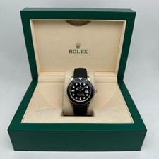Rolex Yacht Master 226659 42mm 18K or Blanc Caoutchouc Cadran Noir Montre Hommes