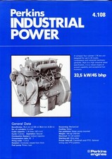 Perkins Industrial Power 4.108 brochure
