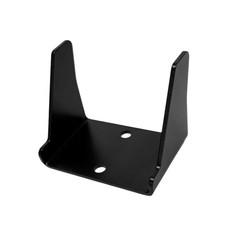 Crochet Mural En Métal Noir