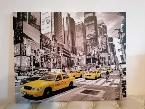 Tableau toile déco - tableau, taxis