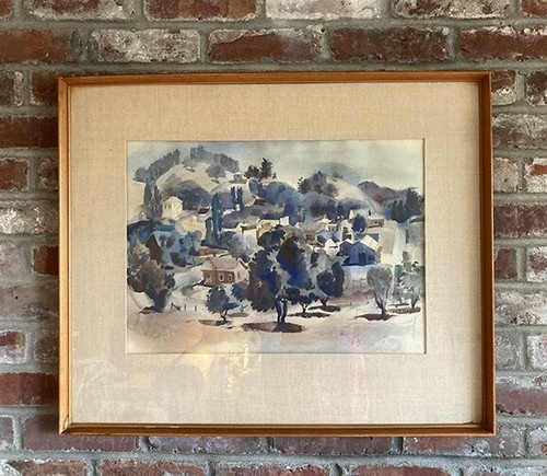 Rex brandt watercolor original - brandt,