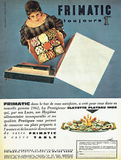 Advertising 018 1962 Jacqueline Noel Frimatic Stainless Shelf Tray