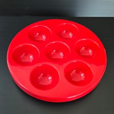 VINTAGE 1970S PLASTIC SPACE AGE 70S LARGE POCKET VACUUM APERITIF TRAY