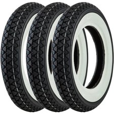 Kit 3 Pneumatique 3.50-10 51J