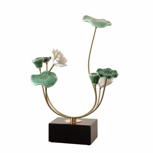 Ornement floral métal - floral,