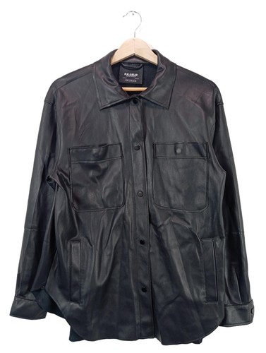 Pull bear veste en cuir - bear,
