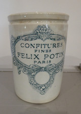 Ancien Pot à confiture Félix