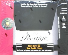 2005 Playoff Prestige Football Sealed Hobby Box
