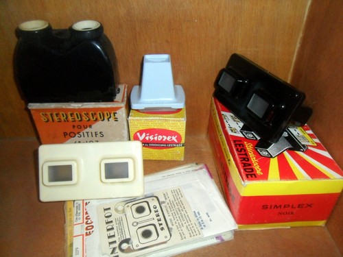 Stereoscope avec boite lot - ,