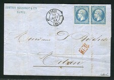 Superbe et Rare lettre de