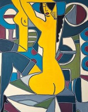 KLEYMAN Huile sur Toile XXL