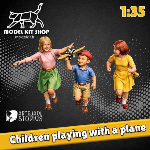 Figurines enfants - 1:35,