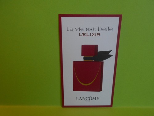 Carte publicitaire lancome la - carte,