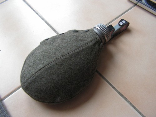 Bidon gourde allemande epoque - bidon,