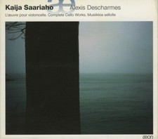 KAIJA SAARIAHO  l'oeuvre pour violoncelle, complete cello works  A.  DESCHARMES