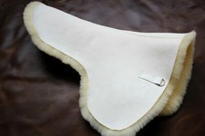 Pure, Réel Lammfell-Unterlage pour Tapis de Selle, Selle , Dressage, Profond Gez
