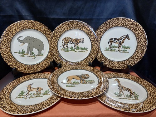 Lot assiettes dessert - 6,