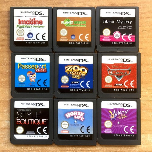Lot jeux nintendo - ds,