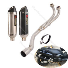 For Yamaha TMAX 500 2001-2007 Exhaust System Header Pipe 51mm Mufflers Slip On