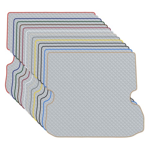 Gris cuir éco tapis - éco,