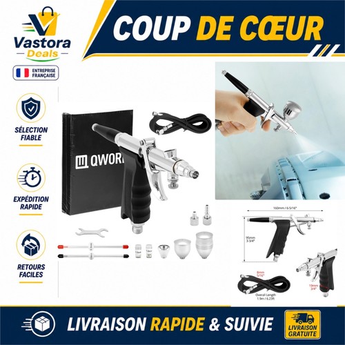 Qwork kit aérographe - kit,