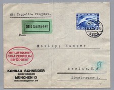 DR Zeppelin poste aérienne