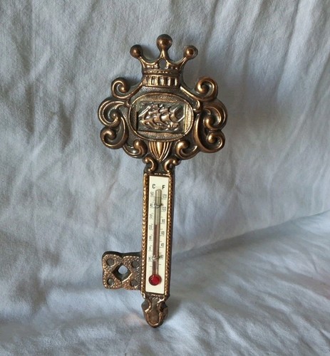 Thermomètre extérieur ancien - thermomètre,
