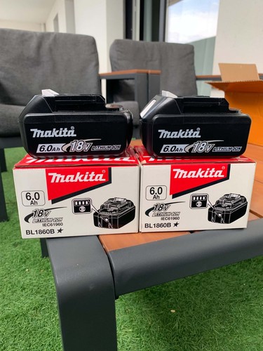 Makita bl1860b lot batteries - makita, 2