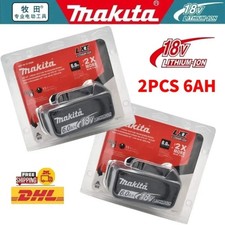 100% original Makita 18V 6.0Ah