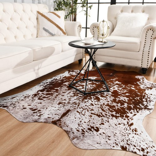 Tapis fausse peau vache - tapis,