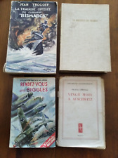 Lot of 4 Antique Books - WWII - WW2