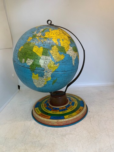 Ancien globe terrestre avec - ancien,