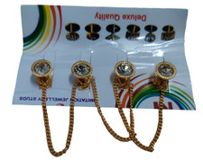 @ Fashions Boutons Dorés Fantaisie Pour Kurtis & Kurta Pour Hommes v021