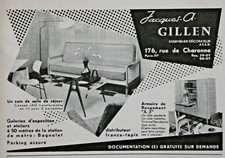PUBLICITÉ PRESSE 1956 JACQUES