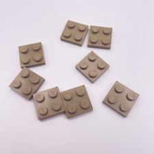 LEGO 8x Part 3022 Plate 2 x 2