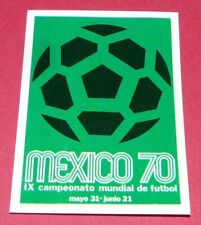 19 AFFICHE MEXICO 1970 PANINI