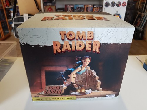 Figurine tomb raider 1996 - tomb,