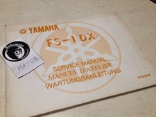 Yamaha FS1-DX FS-1 DX 50 Fizzy FS1 revue technique worshop manuel atelier 77