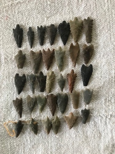 Pointes flèche silex - pointes,