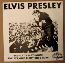 SP  ELVIS PRESLEY "BABY LET S