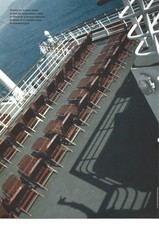 PAQUEBOT FRANCE / Transats sur la partie arrière / FICHE PHOTO