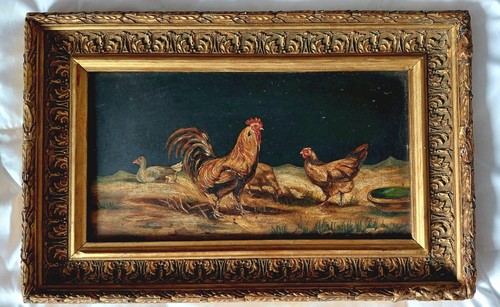 Tableau ancien xixe - tableau,