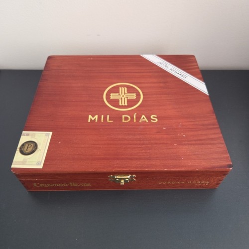Boite bois vide cigare - boite,