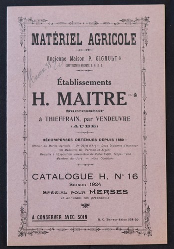 Catalogue 1924 machine - catalogue,