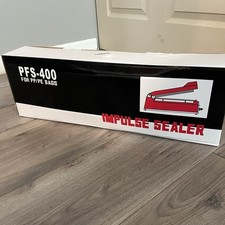 Metronic FS-400 Impulse Heat Sealer Machine 500 Watts For PP/PE Bags -NEW in Box