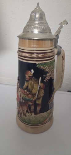 Chope bière ancienne - à,