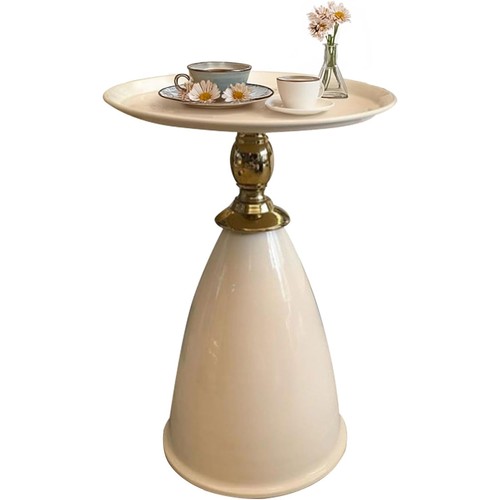 Small round pedestal table - small,